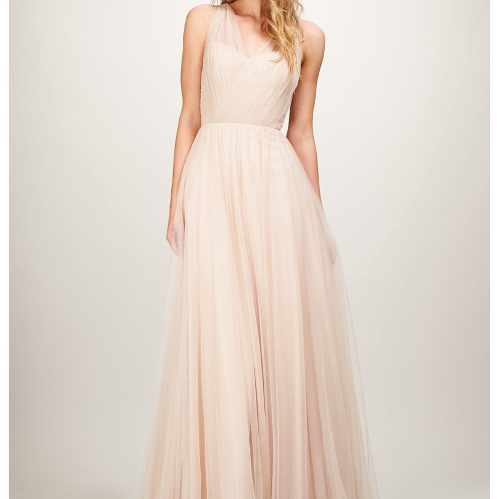 Theia Arya Bridesmaid Gown Tulle Blush